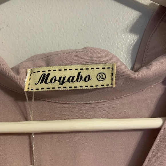 NWT Moyabo purple tank top size XL - Picture 3 of 3